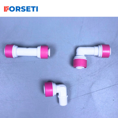 Van một chiều cắm nhanh, van một chiều vuông ren cho máy lọc nước RO Karofi, Kangaroo, Sunhouse,... - Hàng nhập khẩu