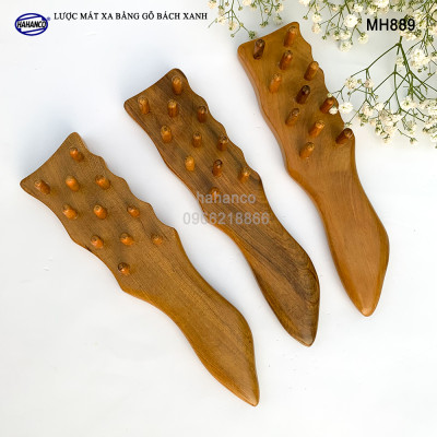 Lược gỗ thơm đa năng mát xa ấn huyệt toàn thân (MH889) giúp lưu thông khí huyết - chăm sóc sức khỏe cho bạn