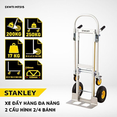 Xe Đẩy Tay Đa Năng Cao Cấp Có Thể Gấp Gọn Stanley MT515