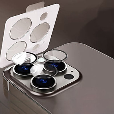 Miếng Dán Kính Cường Lực Camera chống trầy xước cho iPhone 15 / 15 Plus / 15 Pro / iPhone 15 Pro Max - Hàng Chính Hãng