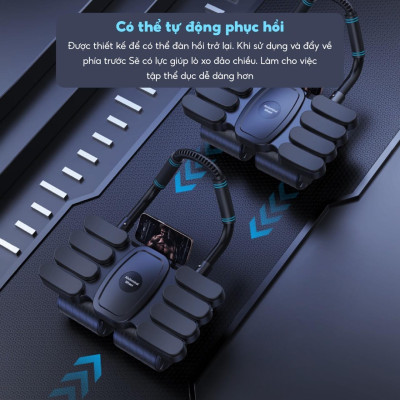 Con Lăn 4 Bánh RW099 - RW100 Tập Bụng Trợ Lực Thế Hệ Mới - Khuỷu Tay - Plank Tại Nhà