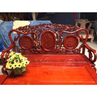 Bàn ghế guột mẫu phượng gỗ nhãn