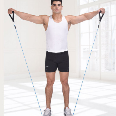 Bộ 5 Dây Ngũ Sắc Tập Thể Lực - Dụng Cụ Tập Gym(Móc Tròn)