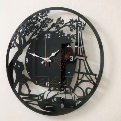 "Biểu Tượng Tình Yêu Paris – Chiếc Đồng Hồ Abatsu Khiến Không Gian Của Bạn Thêm Đẳng Cấp!"