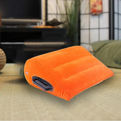 Ghế Tình Nhân Bơm Hơi Gối Ôm Cắm Trại Gối Ôm Ngủ Có Lỗ Gối Hơi Cho Cặp Đôi Có Thể Giặt Được