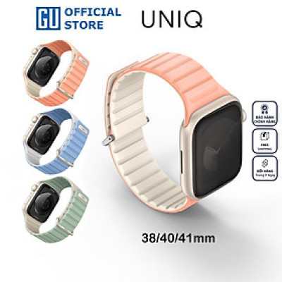 Dây đeo UNIQ Revix Evo Reversible Magnetic Silicone Strap (41/40/38mm) Cho Apple Watch series 1~9/ SE1~2 Hàng Chính Hãng