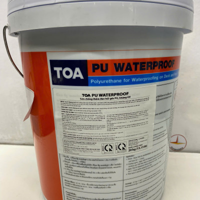 Chống thấm lộ thiên Toa Pu Waterproof màu xám Grey_ 20kg