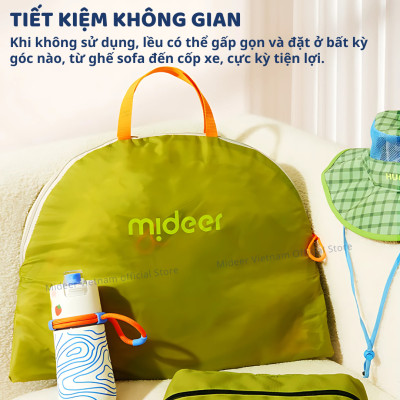 Lều cho bé gấp gọn kèm thảm dã ngoại cắm trại chống thấm nước Mideer Deer Camp Party