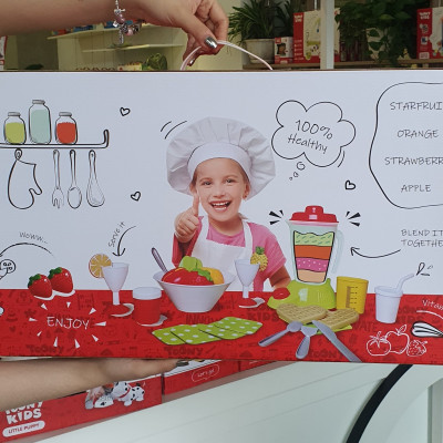 Đồ Chơi Nấu Ăn Bộ Máy Xay Hoa Quả TOONYKIDS - Đồ Chơi Nhà Bếp Cho Bé - Baby Blender TN075 [Tặng Kèm Sticker]