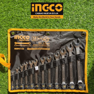 BỘ 12 CỜ LÊ VÒNG MIỆNG 6-24MM/6-32MM INGCO - HÀNG CHÍNH HÃNG