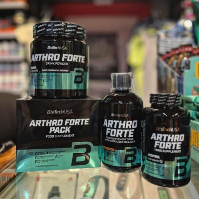 Thực Phẩm Bổ Sung Hỗ Trợ Xương Khớp Arthro Forte Liquid BiotechUSA Dạng Nước – Chai 500ml