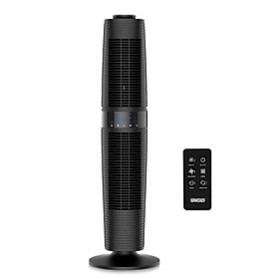 Quạt tháp Unold Super Air Smart Turmventilator 360 màu đen 86135 Hàng chính hãng