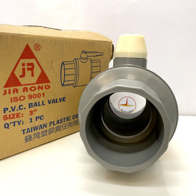 Van 90 tay trắng nhựa PVC Jiarong ( 3" ) - FB030