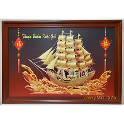 Tranh treo phong thủy -Thuận buồm xuôi gió