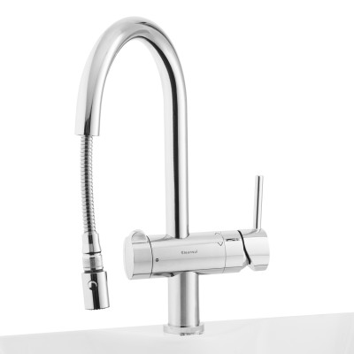 Thiết Bị Lọc Nước Tích Hợp Dưới Bồn Rửa Mitsubishi Cleansui EU201 Linh Hoạt 3 Chế Độ Nước, Công Suất Lọc 8000 Lít, Không Dùng Điện, Không Nước Thải - Hàng Chính Hãng