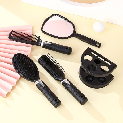  Set 4 món lược và gương cao cấp thiết kế sang trọng ,có thể tháo lắp dễ dàng , tiết kiệm không gian 