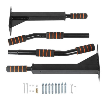 Xà đơn treo tường đa năng Wall Pull Up Bar P90X,Có Móc Treo Bao cát Với 6 Mút vằn Đỏ Đen đẹp mắt,Đấy Đủ Ốc Vít cho Các Bạn lặp đặt tại nhà