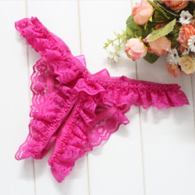 Quần lót nữ chất ren nóng bỏng hàng đẹp - Màu hồng đậm 