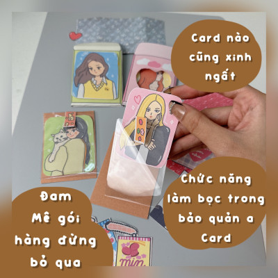 Bộ Tranh Tương Tác Cô Tiên Xanh - Gói Card