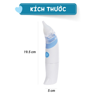 Máy hút mũi tự động Comfybaby CF718 màu xanh