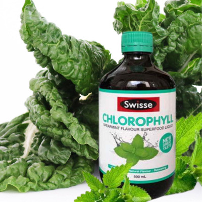 Nước diệp lục cô đặc Úc Swisse Chlorophyll hỗ trợ làm chậm quá trình lão hóa, cải thiện sức khỏe da, tăng cường sức khỏe chung- OZ Slim Store