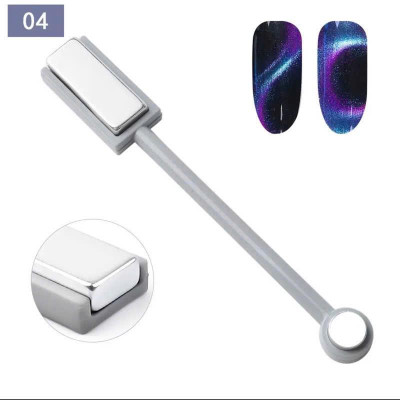 [Tổng Hợp] Nam Châm Tạo Mắt Mèo 2 Đầu Vuông Tròn, Nam Châm 5 in 1 Làm Nail, Nam Châm Chữ Nhật Hơ Sơn Gel Tạo Hiệu Ứng Lấp Lánh Nữ Women