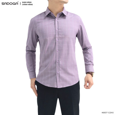 Áo Sơ Mi Dài Tay Sợi Tre Thoáng Khí, Hút Ẩm Tốt C2246