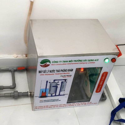 (Hàng chính hãng) Máy lọc nước thải Litero ACE1000I xử lý nước thải Phòng khám tư vấn sức khỏe công nghệ oxy hoá bậc cao kết hợp lọc nano và than hoạt tính 1 bộ