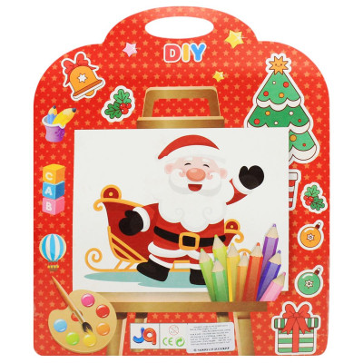 Bộ Tranh Tô Màu Chủ Đề Giáng Sinh - Wanlongda JQ330