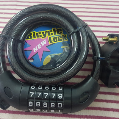 Khóa dây số chống trộm 5 mã số - Đổi được mật khẩu tùy ý