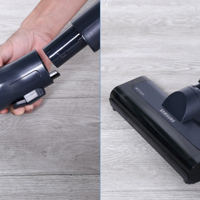 Máy hút bụi không dây Samsung VS15A6031R1/SV, Jet60 Turbo lực hút mạnh 150W - Hàng chính hãng