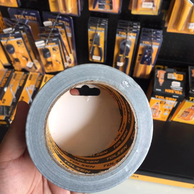 BĂNG KEO VẢI DUCT TAPE - SIÊU DÍNH 25m, 50m TOLSEN 50281, 50282 - HÀNH CHÍNH HÃNG