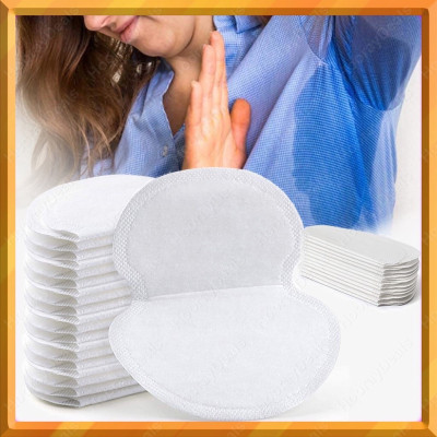 Combo  10 miếng dán thấm hút mồ hôi vùng da dưới cánh tay cho nam và nữ giúp thoáng khí khử mùi an toàn và tiện lợi 