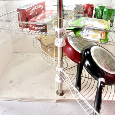 Mâm xoay 1/2 Inox bóng cao cấp sợi tròn