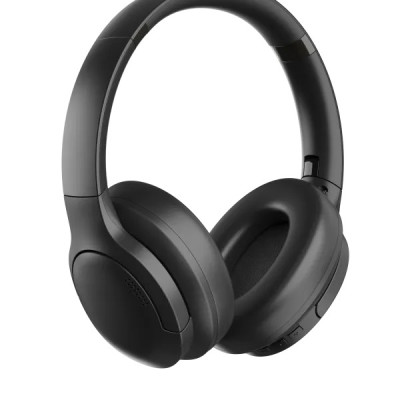 Tai nghe chụp bluetooth không dây Wiwu Soundcool Headset TD-02 Wireless tương thích với các dòng điện thoại, hỗ trợ nhạc Bluetooth/Aux - Hàng chính hãng