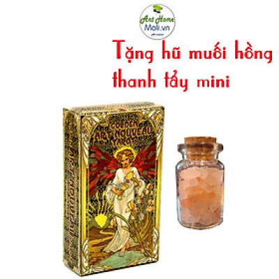  {KÈM QUÀ TẶNG} Bộ bài tarot Golden Art Nouveau Tarot Bài Bói