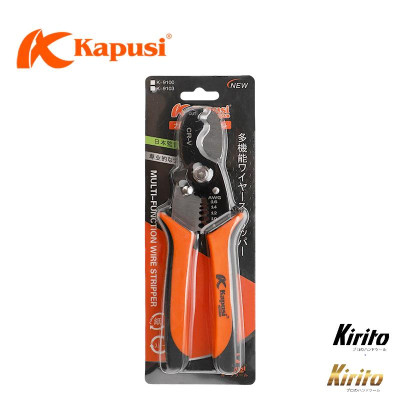 Kìm cắt cáp và tuốt dây điện KAPUSI JAPAN k9101