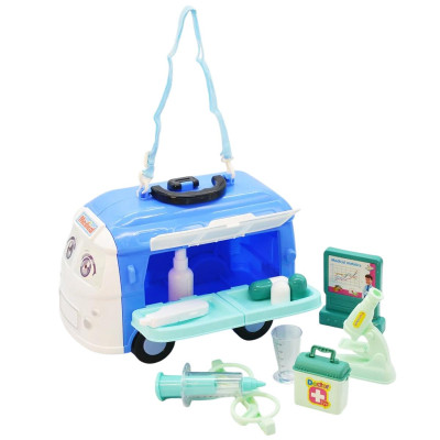 Đồ Chơi Xe Khám Bệnh Lưu Động - Bác Sĩ Nhí - Firstar DK81356