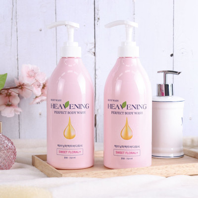 Combo 01 chai Dầu Xả chăm sóc tóc + 01 Sữa tắm dưỡng ẩm da cao cấp Heavening Perfect TẶNG KÈM Hộp & Túi đựng