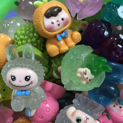 Combo 10 Túi Mù Size To, Túi Mù Tự Xé, Kẹo Dạ Quang, Đục, Kim Tuyến, Mẫu Ngẫu Nhiên