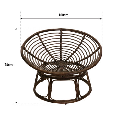 Đệm ngồi ghế papasan