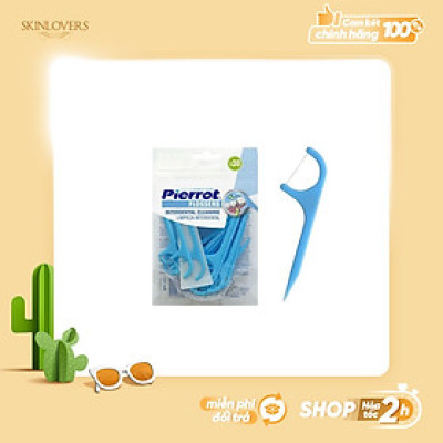 [ Mua 3 tặng 1 ] Chỉ kẽ răng PIERROT FLOSSERS (30pcs)