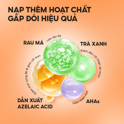 Kem chấm mụn rau má Oribe Cica Formula giảm mụn mờ thâm ngăn ngừa sẹo mụn 20g