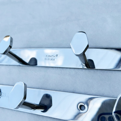 Móc Áo Kibath Hình Kim Cương Dài 50cm và 60cm Inox 304 KB-422