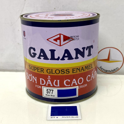 Sơn dầu Galant màu River Blue 577 _ 0.8L
