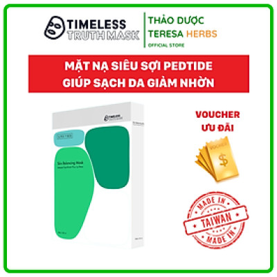 Mặt nạ Lụa Peptide se khít lỗ chân lông Timeless Truth Mask (Hộp 5 tấm x 30ml)