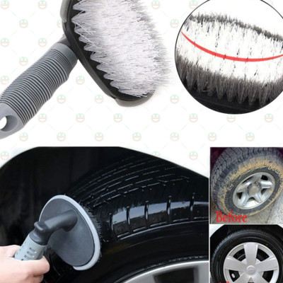 (Bền Sạch) Chổi Cọ Lốp Xe - Mâm Xe Ô tô - Xe Hơi KhoNCC Hàng Chính Hãng - Tay Cầm Chắc Chắn - Xe Bóng Loáng Sạch Sẽ - KLM-CRXHTC