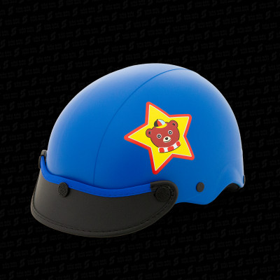 Mũ bảo hiểm nửa đầu trẻ em hoa văn chính hãng ADC-524.124