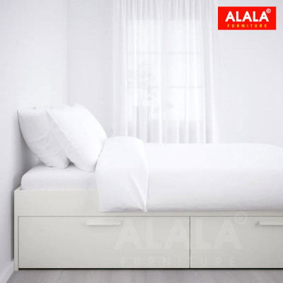 Giường ngủ ALALA35 + 3 hộc kéo / Miễn phí vận chuyển và lắp đặt/ Đổi trả 30 ngày/ Sản phẩm được bảo hành 5 năm từ thương hiệu ALALA/ Chịu lực 700kg