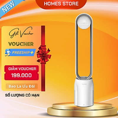 Quạt Không Cánh Xiaomi Keheal A4 Pro Bản Tiếng Việt Diệt Khuẩn UV Kiêm Lọc Không Khí - Hàng Nhập Khẩu